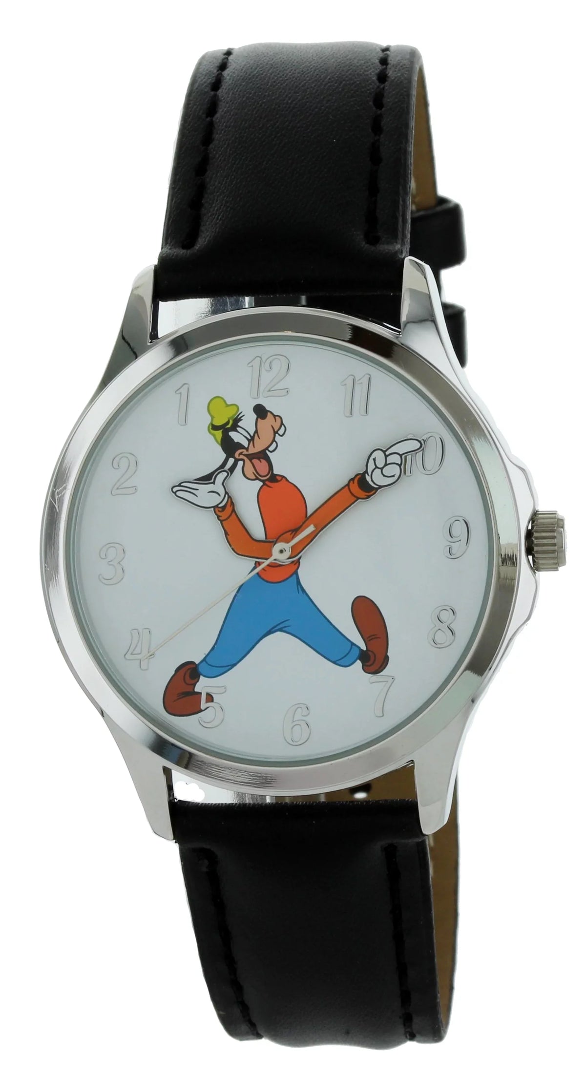 Vintage style backward ticking watch Goofy Molded Hand Quartz watch