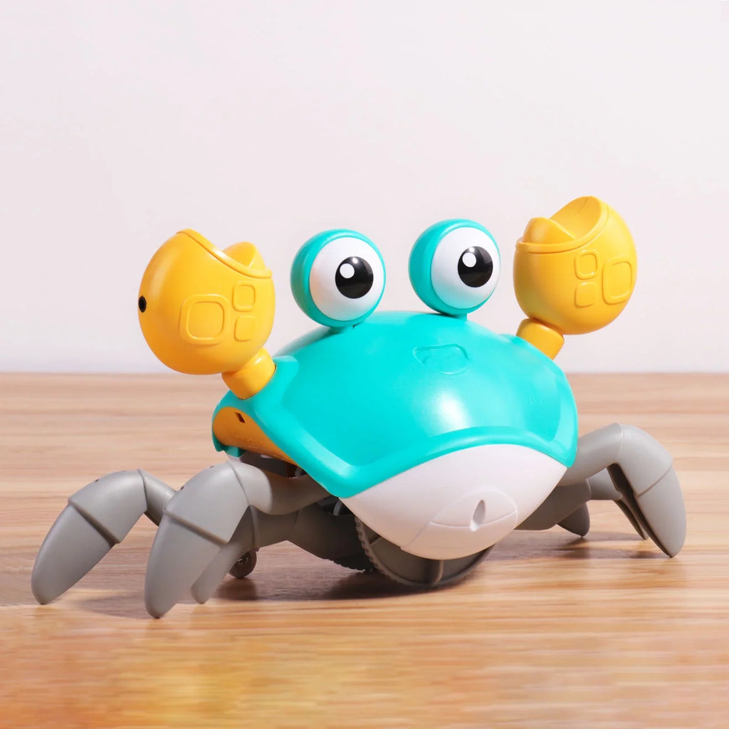 Melitta Multiuse And Cute Sensory Crawling Crab For Little Kids 6-12 Years And Toddlers 0-6 Months Tummy Time, Learning Crawl And Cognitive Development - Kids Favorite Gift