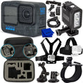 GoPro  Black -121- - 8PC Accessory Bundle