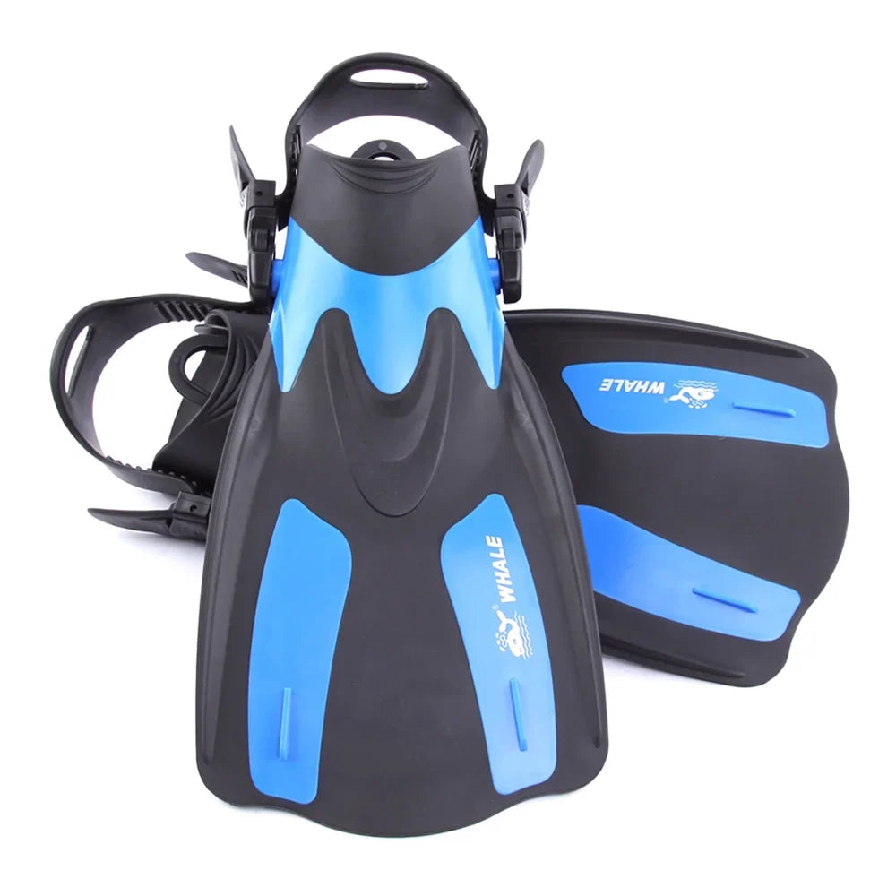 Adjustable Heel Swim Fins Perfect for Snorkeling and Water
