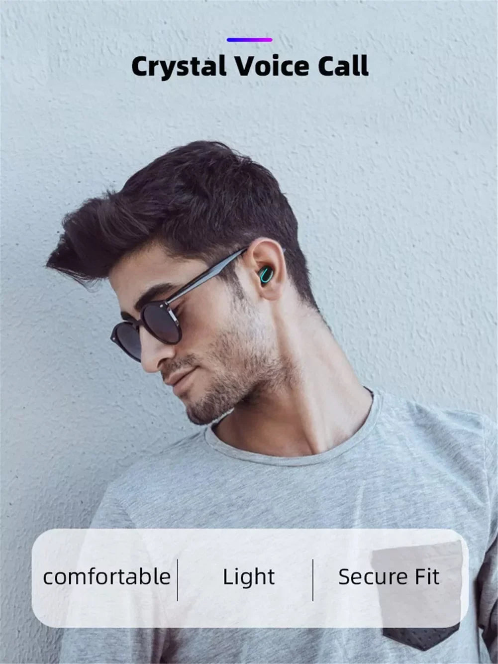 Wireless  Headphones for OnePlus Nord  5G/ 5G, 10T 5G Phones - Earbuds Earphones True Wireless Stereo Headset Hands-free Mic Compatible With OnePlus Nord  5G/ 5G, 10T 5G