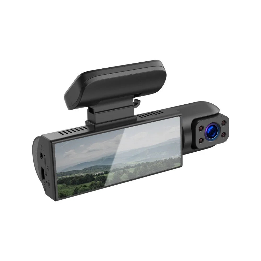 · Dash Cam - Ensure Your Road Safety with Dual Lens Front and Inside Recording