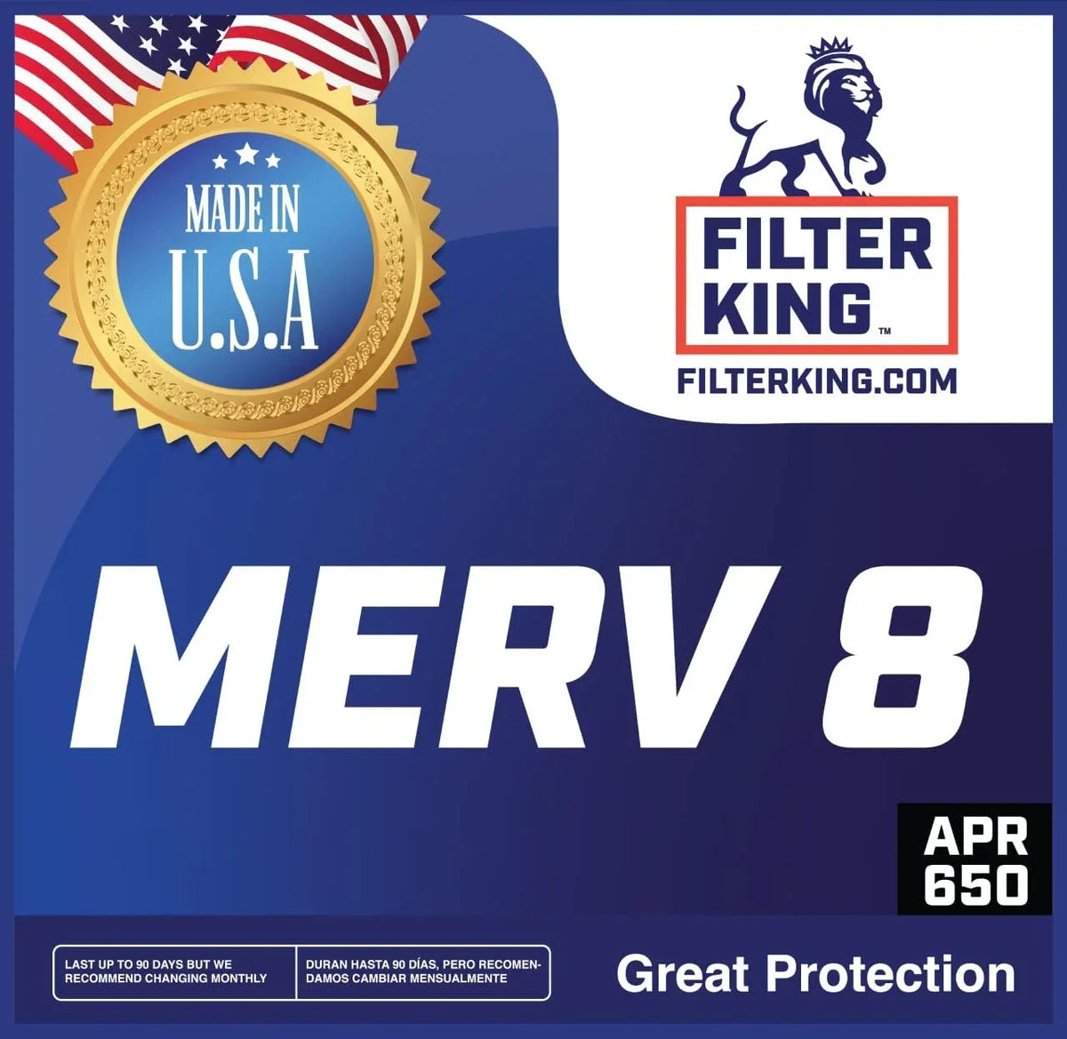 Filter King 36x9.5x1a Air Filter | 4- |  8  Pleated / Furnace Filters |    | Actual Size: 36 x 9.5 x .75"