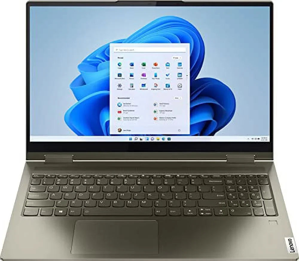 2022 Yoga 7i 2-in-1 Laptop 15.6 inch  Touchscreen Intel  Platform 11th Core i7-1165G7 Iris Xe Graphics 12GB  512GB NVMe  - 6 Windows 11 Pro Fingerprint Backlit Keyboard