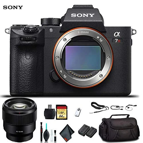 Sony Alpha a7R  Mirrorless Camera / With Sony  24-70mm Lens, Soft Bag, Additional Battery, 64GB Memory Card, Card Reader , Plus Essential Accessories