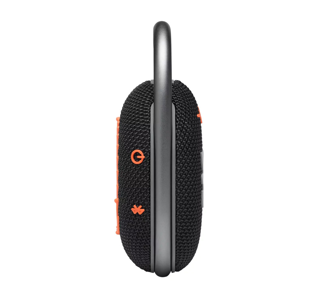 Clip 4 Black Orange Portable Bluetooth Speaker (Open Box) Damage Box