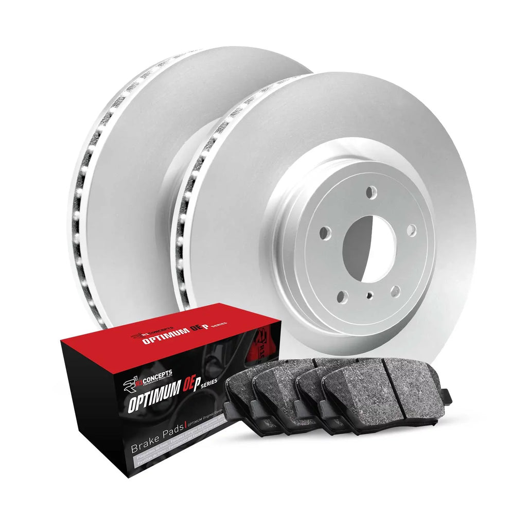 Concepts Wjuh1 31097  Brake Rotors Carbon Coated / Optimum Oe Pads & Hdw Fits select: 2017-2022  , 2016