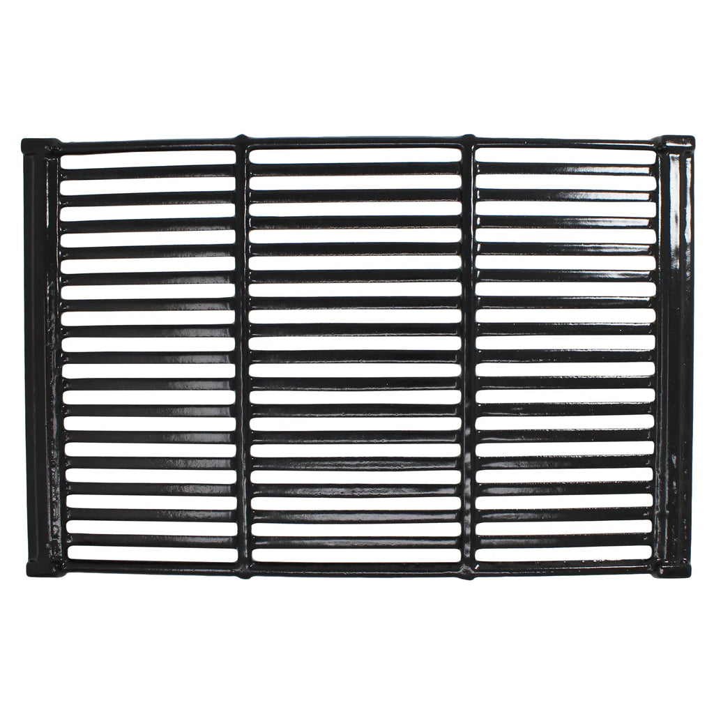 2  Grill Cooking Grates & 3 Heat Shield Plate Tent Replacement Parts for Charmglow 810-6320- - Compatible Barbeque Porcelain Enameled Cast Iron Grid 19" & Flame Tamer, Flavorizer Bar