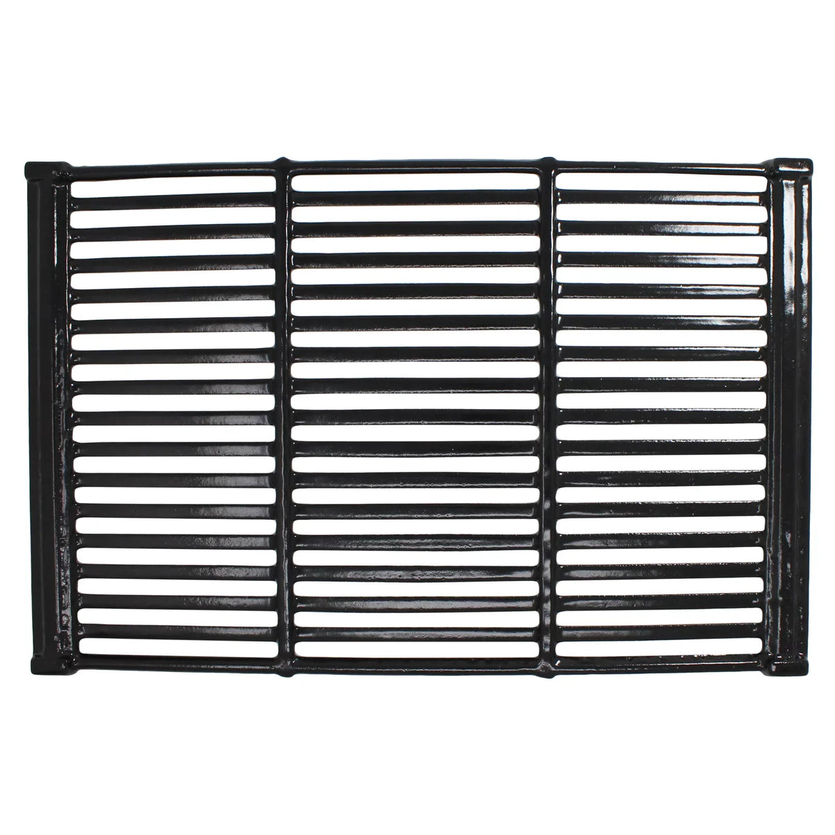 2  Grill Cooking Grates & 3 Heat Shield Plate Tent Replacement Parts for Charmglow 810-6320- - Compatible Barbeque Porcelain Enameled Cast Iron Grid 19" & Flame Tamer, Flavorizer Bar