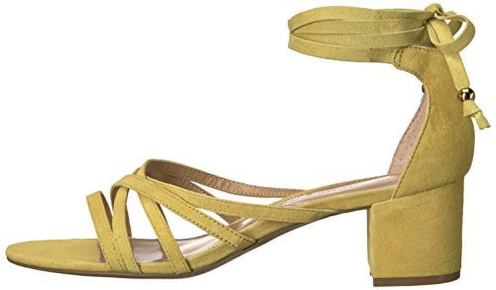 Footwear Women's Alesia Heeled Sandal, Yellow, 7.5