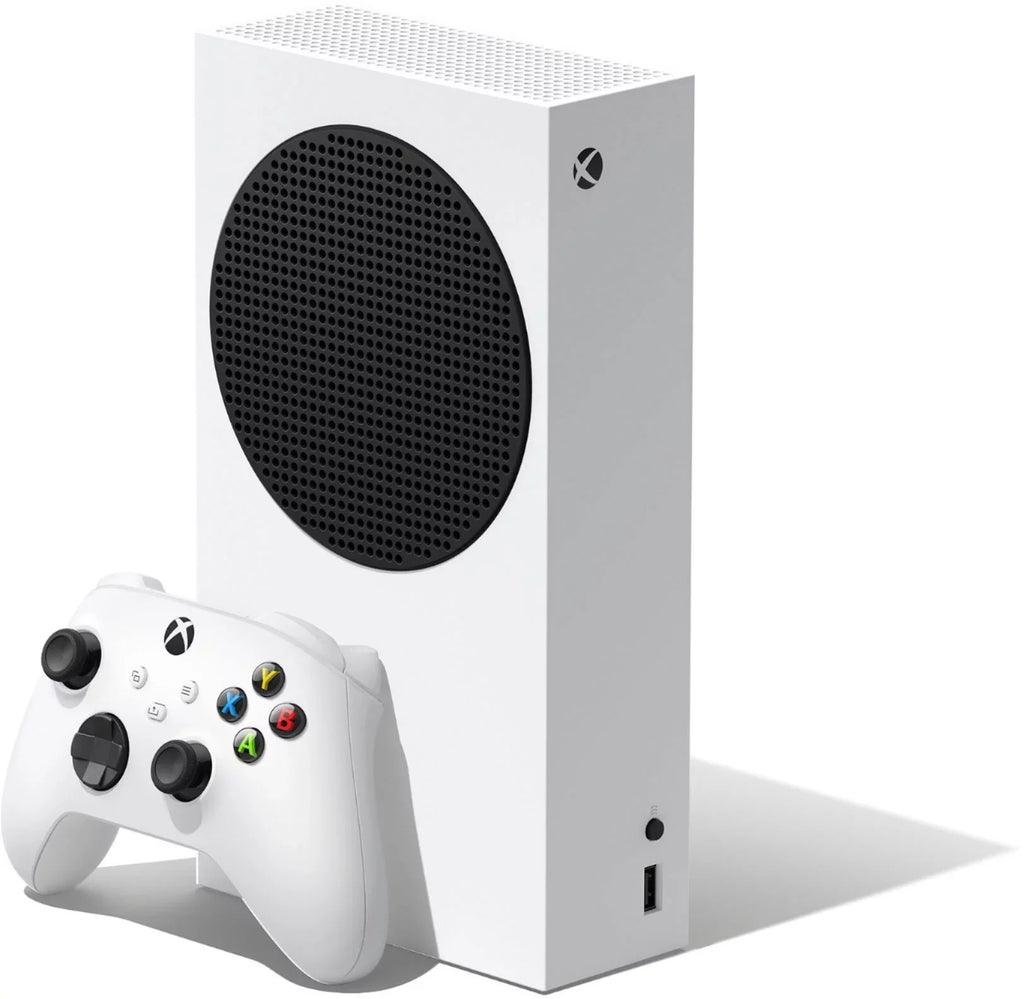 Microsoft Xbox Series  Console Fortnite Rocket League with White  Compact Controller, Charge Cable/Battery and Wireless Controller Keypad