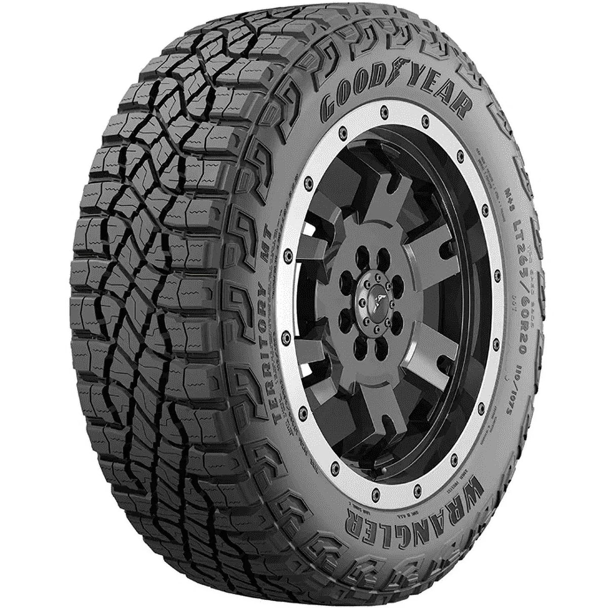 Goodyear Wrangler Territory  /70R17 113S All-Terrain Tire Fits: 2017-22 Ford -150 Raptor, 2022-23 Ford Bronco Everglades