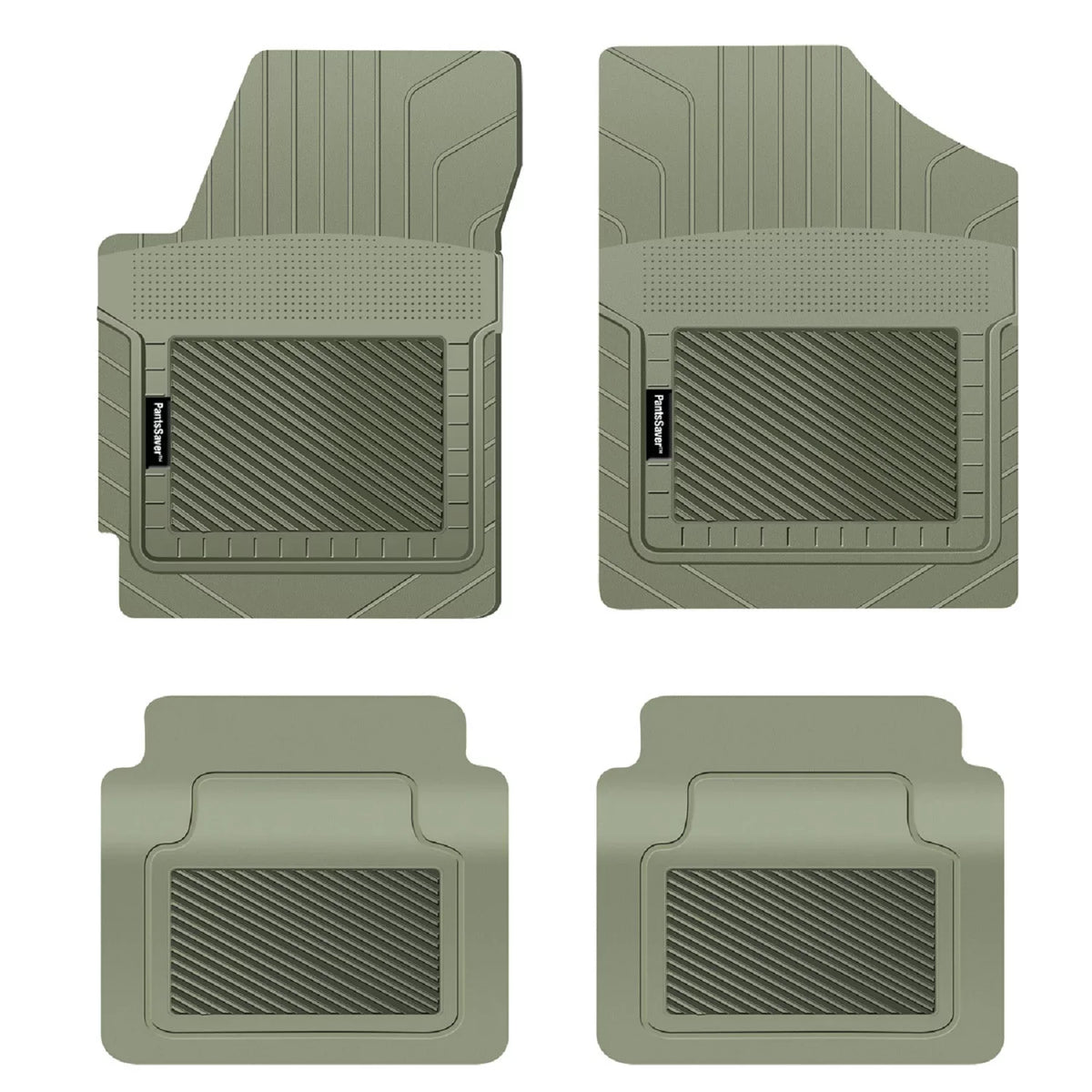 PantsSaver Custom Fit Floor Mats for Genesis  2022-2023 All Weather Protection -4 Piece Set (Gray)