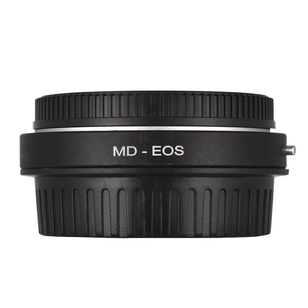 Andoer - Lens Mount Adapter Ring with Corrective Lens for Minolta  Lens to Fit for Canon  Camera Focus Infinity