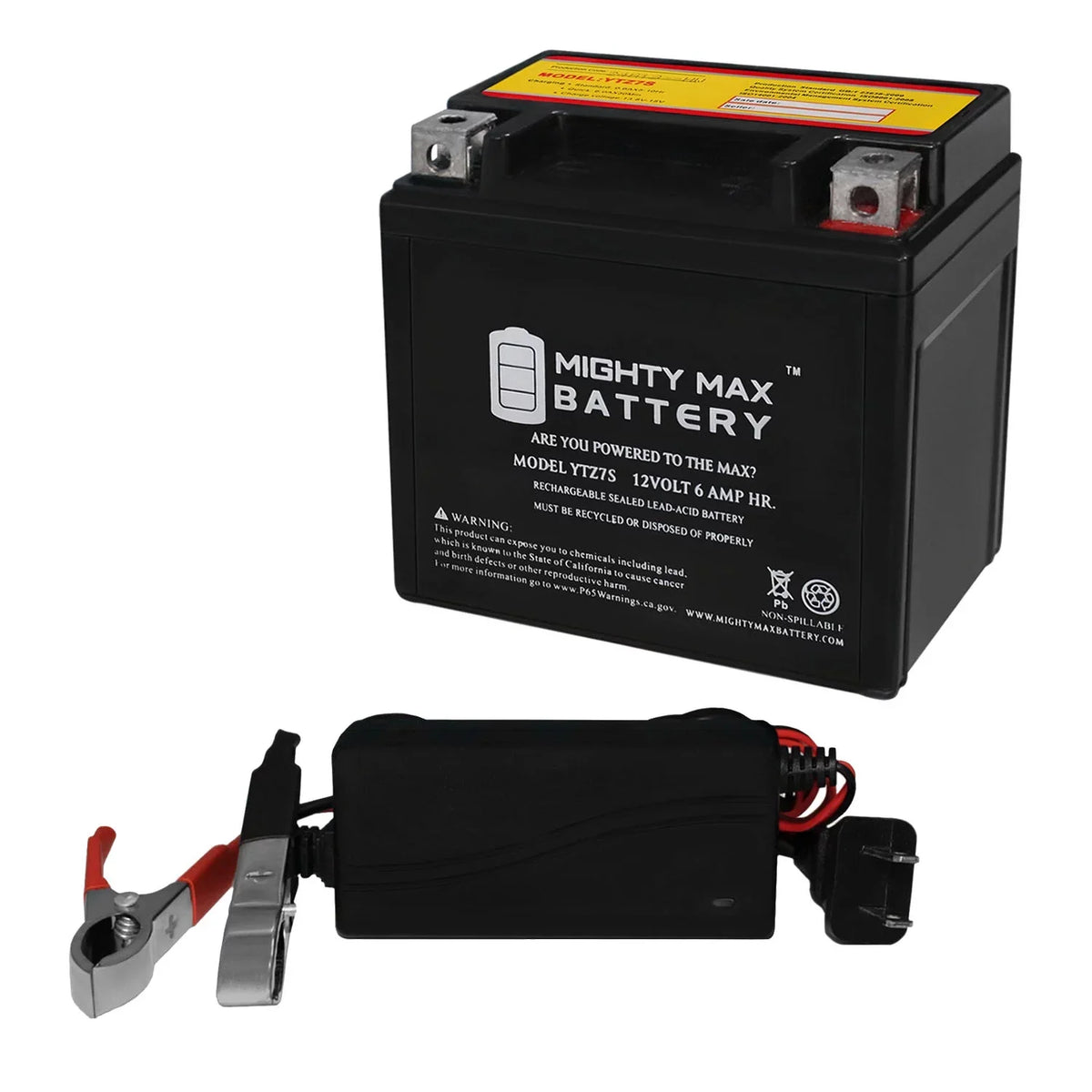 12V 6AH Replacement Battery designed for with  505   2008-2012 + 12V 1Amp Charger