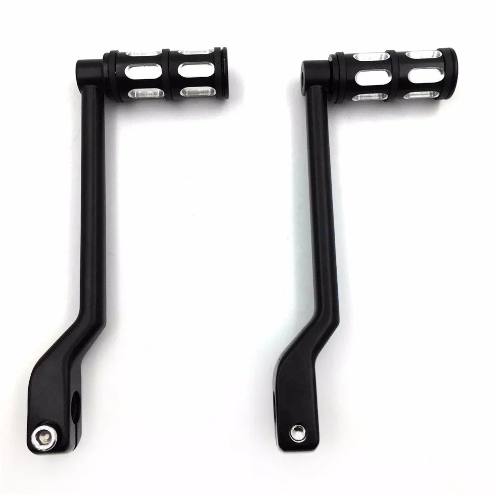 '- Style 011- Motorcycle Black Aluminum Heel Toe Shift Levers/Gear Shift Pedal Levers w/ Shifter Pegs For Harley Davidson Trike 2008 and later