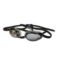 Lightning Goggles - Competitive Swim Goggles for Women and Men - Watertight Swimming Goggles with Adjustable Silicone Straps - Adult Swim Goggles with 4 Interchangeable Nose Pieces - Black/Smoke