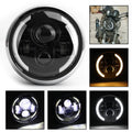 7 Inch  Headlight Hi/Lo Fog Driving  for Motorcycle Dyna Cafe Racer Bobber