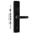 Equal Smart Door Lock  Wifi | 6-Way Unlocking | Fingerprint, Pincode, Rfid Access Card, Mechanical Key, Otp Access, Mobile App (Wifi) For Wooden Doors | 1 Year Brand Wa