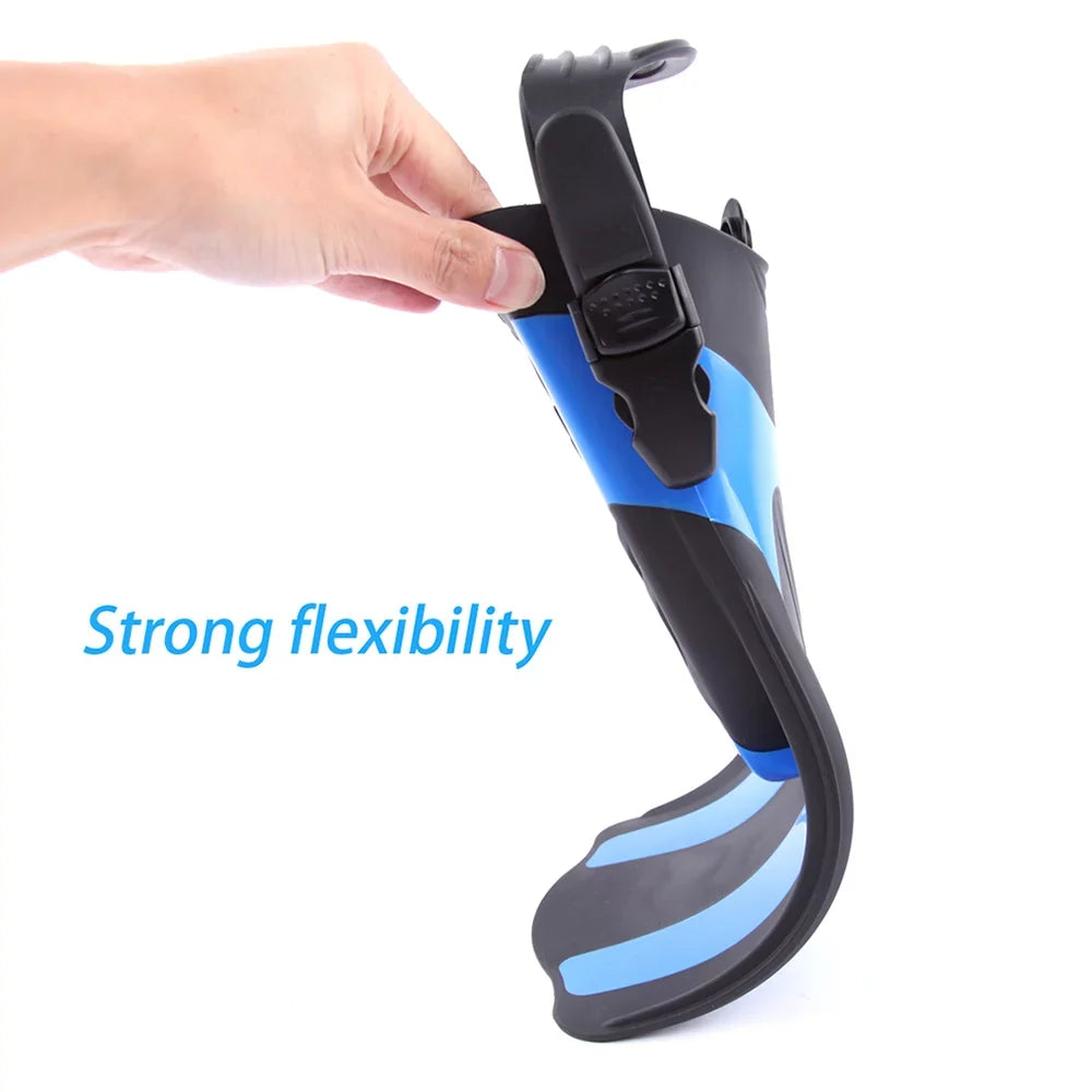 Adjustable Heel Swim Fins Perfect for Snorkeling and Water