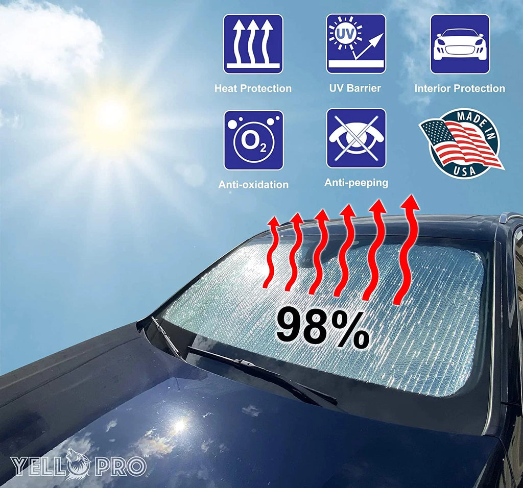 Front Windshield Sunshade for 2019-2024