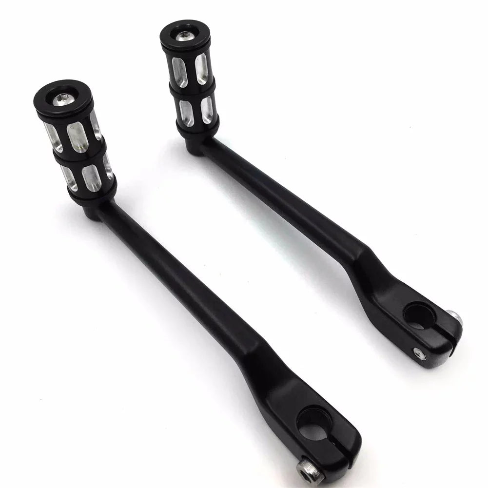 '- Style 011- Motorcycle Black Aluminum Heel Toe Shift Levers/Gear Shift Pedal Levers w/ Shifter Pegs For Harley Davidson Trike 2008 and later