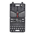 Hyper Tough 137  Tool Set including Metric &  Sizes of  Hex Keys, Wrenches, Ratchet Bit Driver, Ratchet Extension Bar, Sockets and more