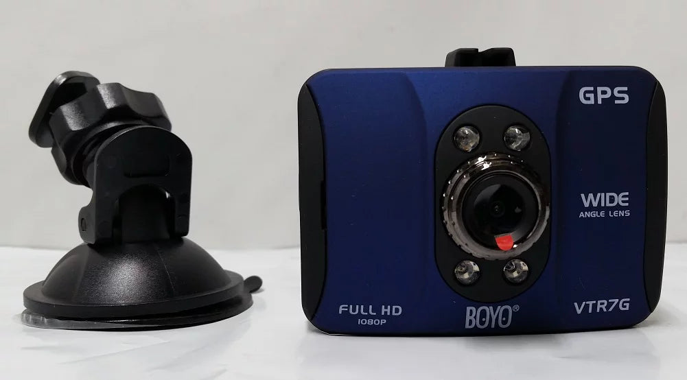 Full  Dash Cam "Black Box" Recorder with Built-in  and 2.0"  Display