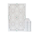 12 Pack of 14x25x1  13 Pleated Air Filters by Glasfloss. Actual Size: 13-1/2 x 24-1/2 x 7/8