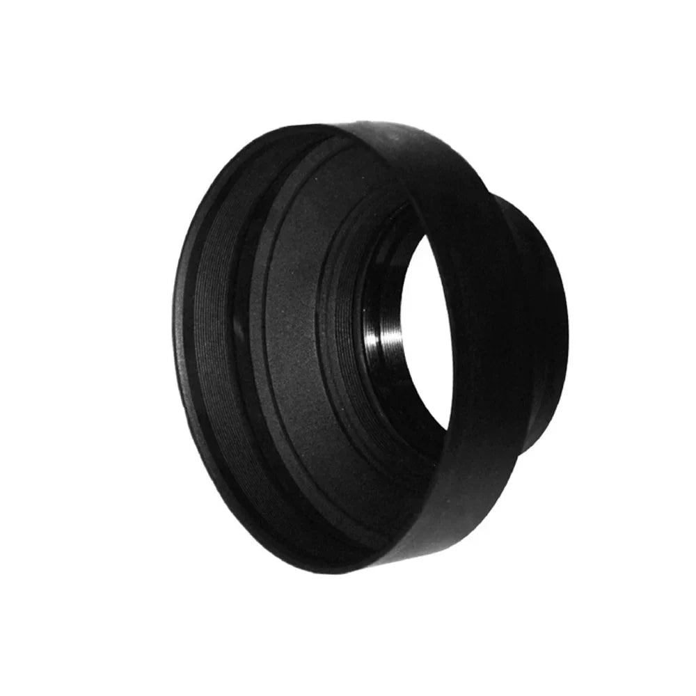 52mm Fisheye Telephoto & Wide Angle Lens + Rubber Hood Accessory Kit for Nikon