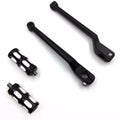 '- Style 011- Motorcycle Black Aluminum Heel Toe Shift Levers/Gear Shift Pedal Levers w/ Shifter Pegs For Harley Davidson Trike 2008 and later