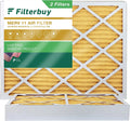 Filterbuy 16x20x4  11 Pleated   Furnace Air Filters (2-Pack)