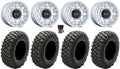 Black Rhino Chamber 14" Wheels Si 30" Crawler  Tires Honda Rincon Yamaha Rhino Kawasaki Brute Force Suzuki KingQuad