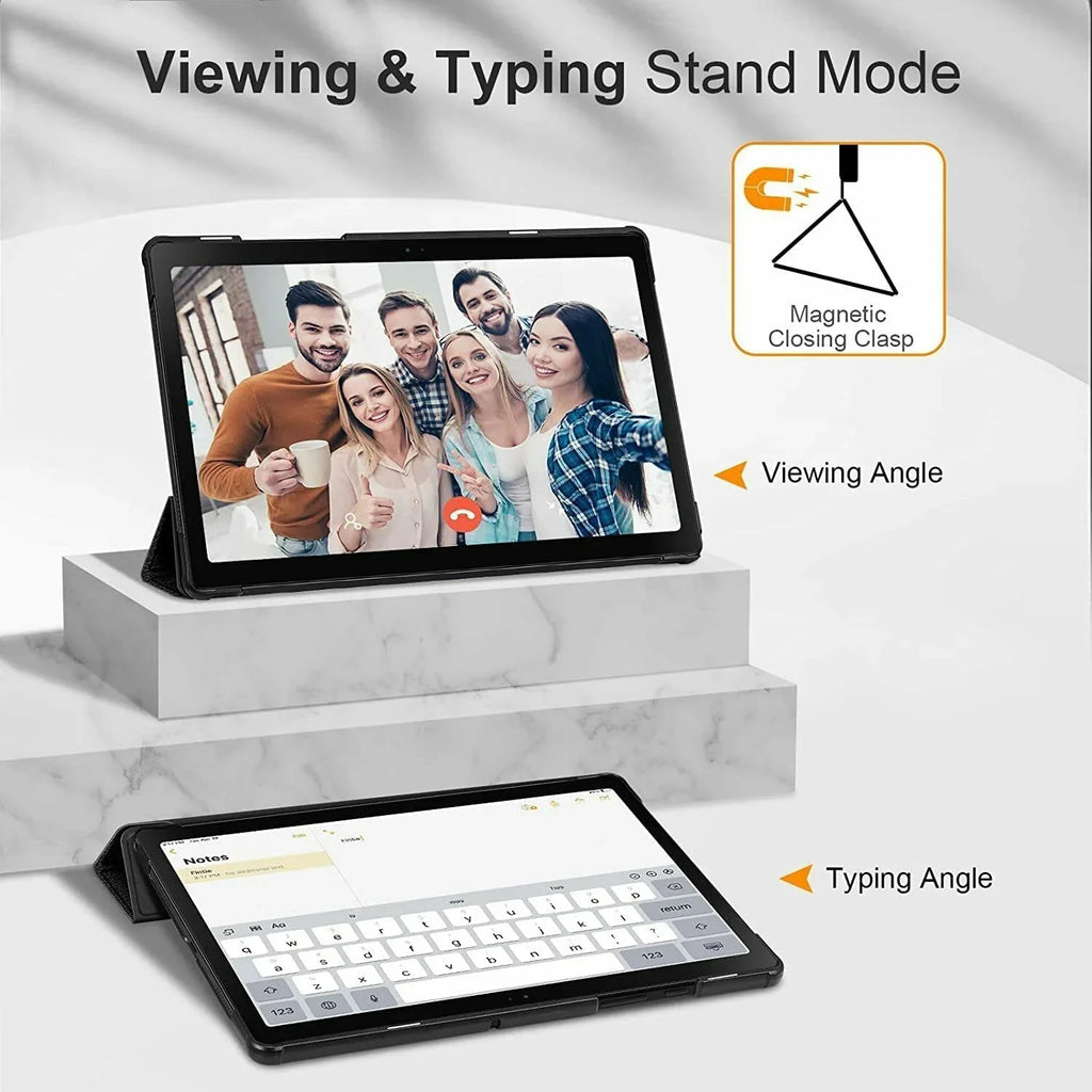 Samsung Galaxy Tab  Tablet 10.5 Inch with Hard Case 32GB and 64GB MicroSD Card Wi Fi International Gray