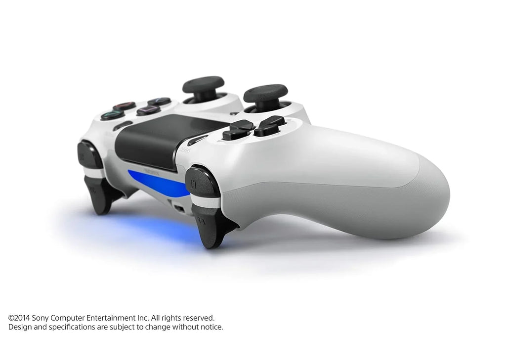 White DualShock  Wireless Controller Bundle - Like New - With Earbuds   Included