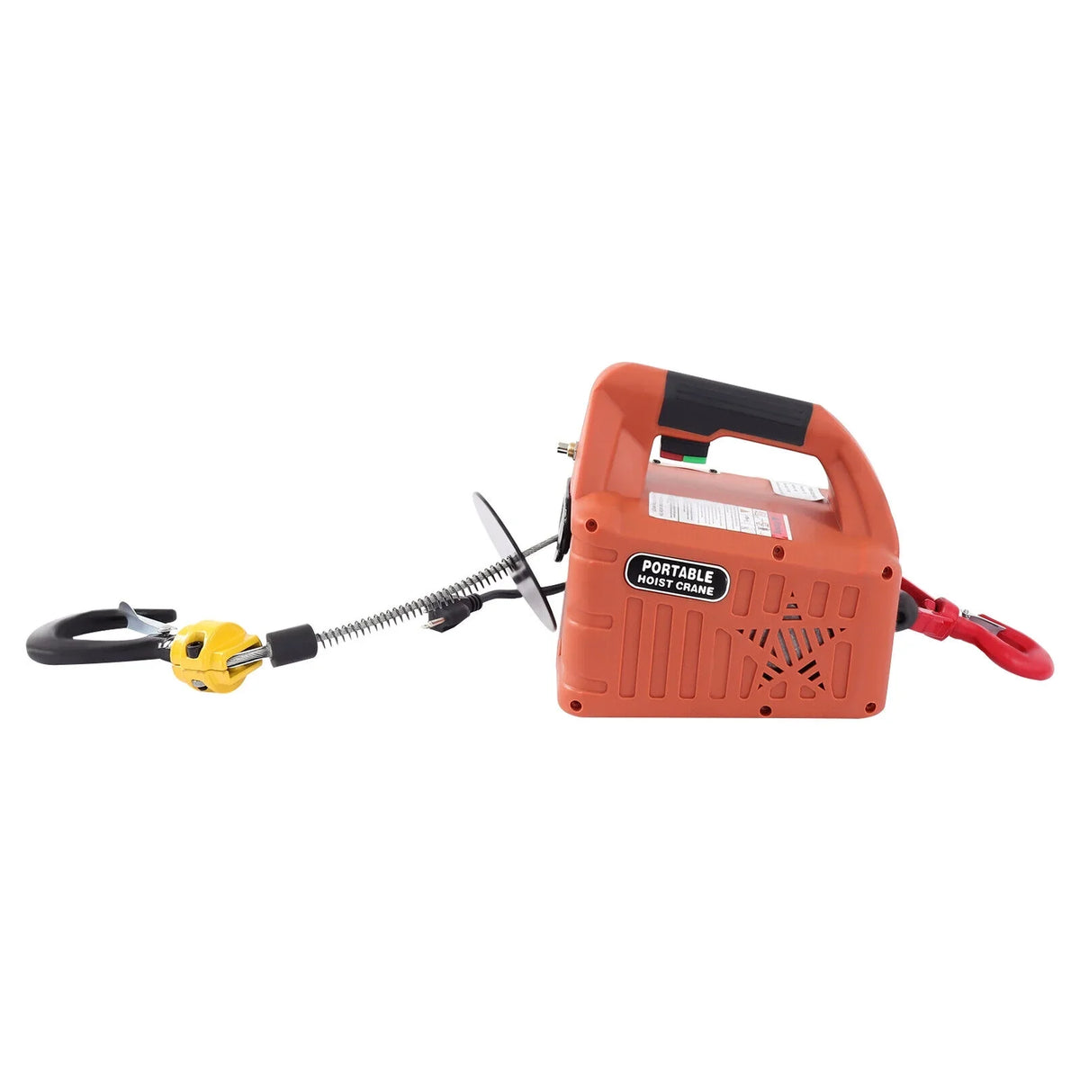 ZhdnBhnos 110V 1100  3-in-1 Electric Hoist Winch Portable Crane Lift Kit Wireless Remote Control