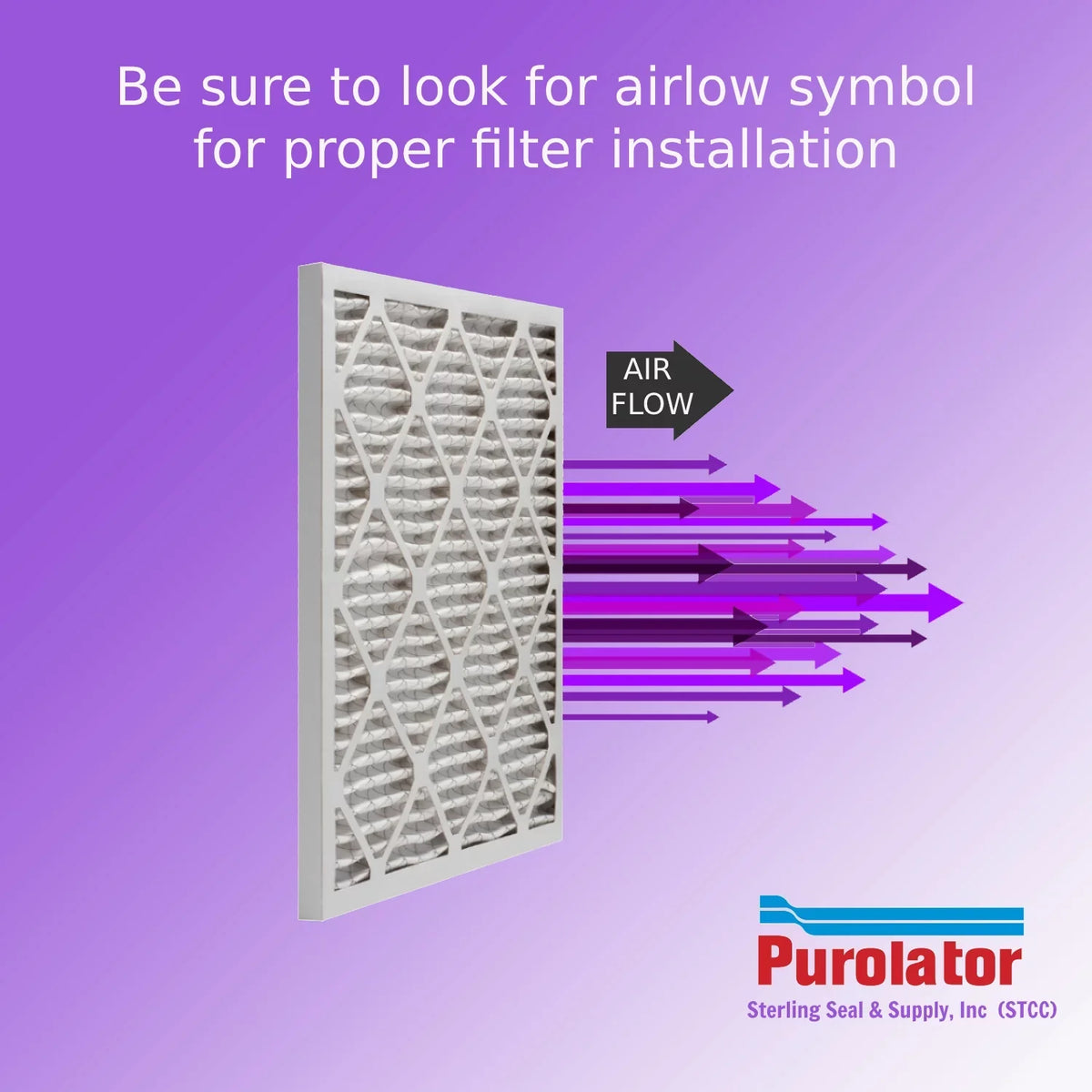 16x20x4, Purolator  Extended Surface Pleated Air Filter, Mechanical  8, (3 Pack)