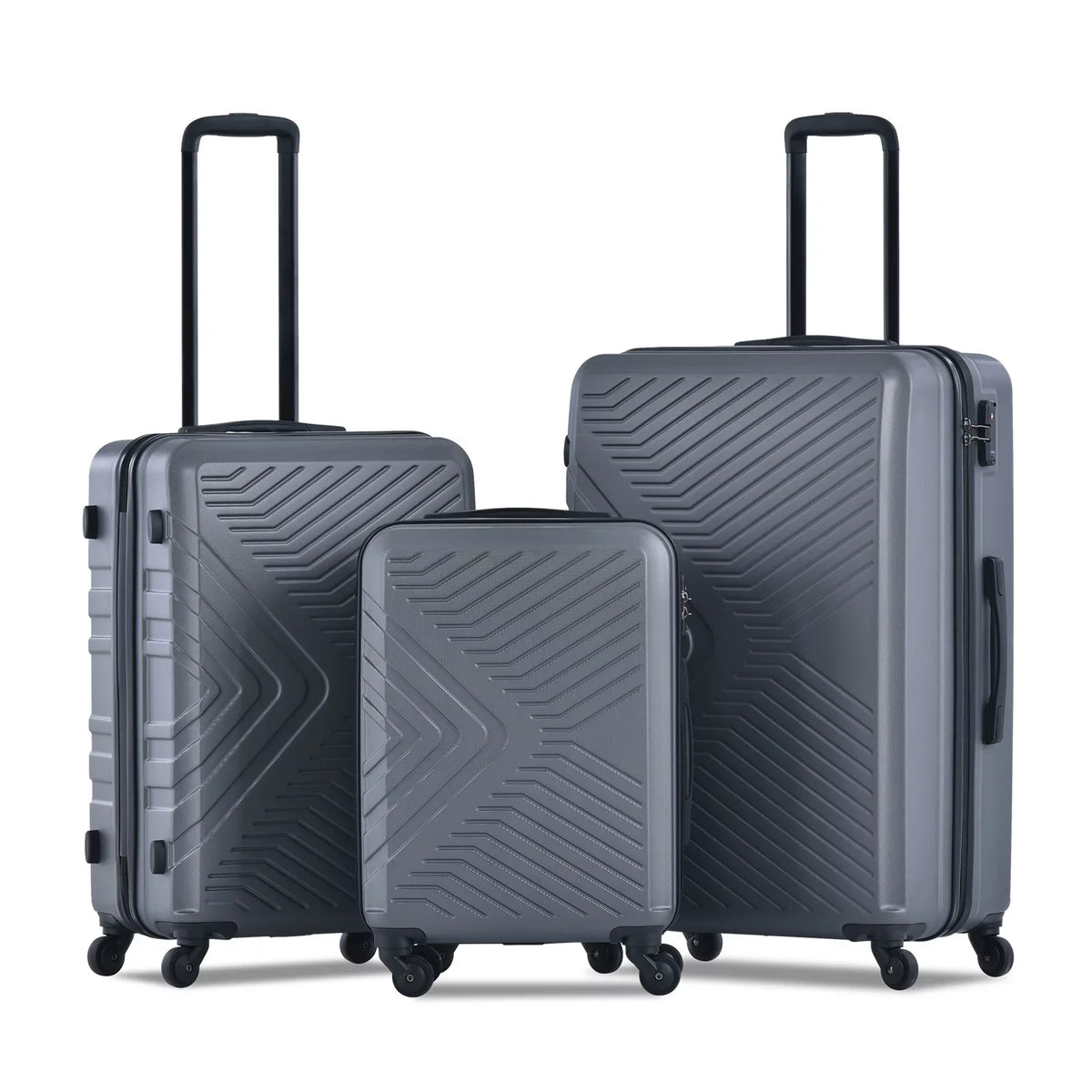 Durable  Luggage Set with  Lock - Effortless Travel