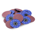 Aluminum Oxide Quick Change Sanding Discs 3", 80 Grit - 25 Pack