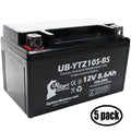 5-Pack UpStart Battery Replacement for 2011 Yamaha  800CC Factory Activated, Maintenance Free, Motorcycle Battery - 12V, 8.6Ah, --