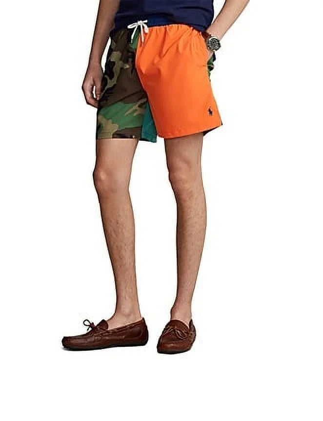 Polo Ralph Lauren Men's Traveler Classic Swim Trunk Green Size -Large