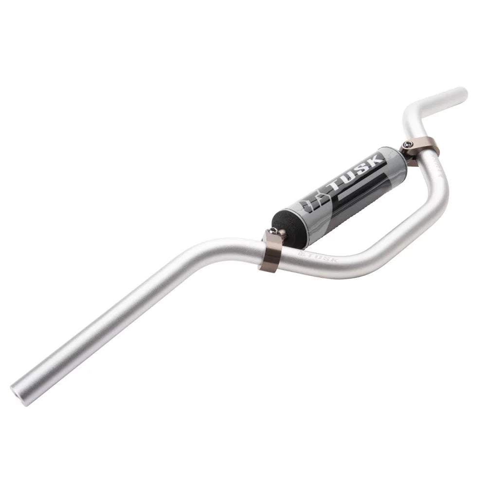Tusk -10 Aluminum 7/8" Handlebar  Mini Bend Silver For   1997-2000