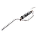 Tusk -10 Aluminum 7/8" Handlebar  Mini Bend Silver For   1997-2000