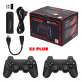 Upgrade Wireless Retro Games Console,  Plus Game Stick Retro Console Double Wireless Controller,30000+ Games,128GB