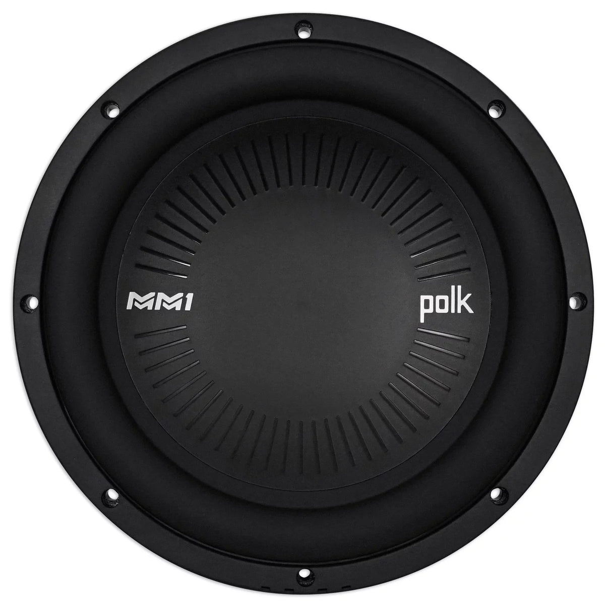 (2) Polk Audio  10” 2400w Car Audio Subwoofers+Vented Sub Box Enclosure