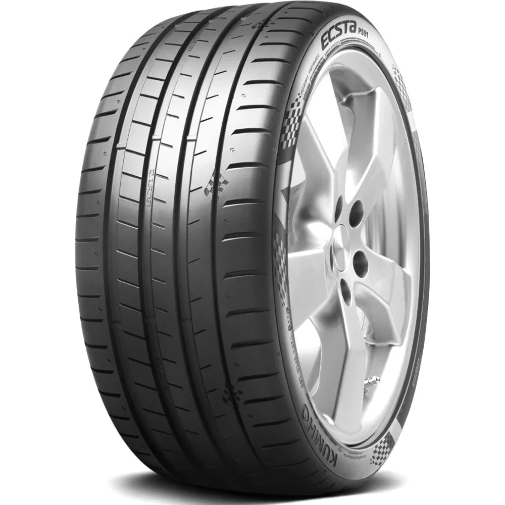 Pair of 2 () Kumho Ecsta  235/40ZR18 95Y  High Performance Tires Fits: 2012-18 Ford Focus Titanium, 2017-23 Honda Civic Sport Touring
