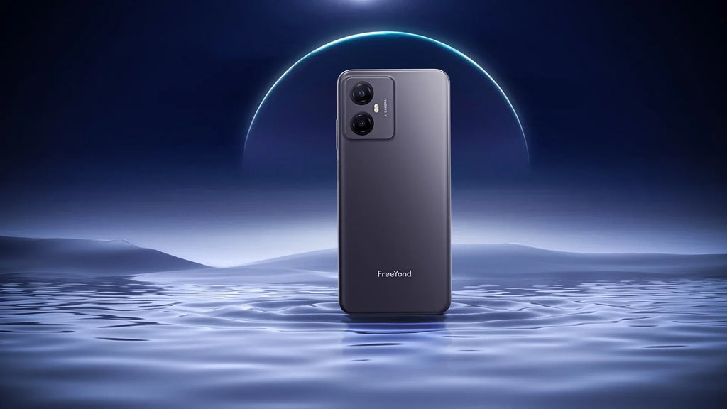 FreeYond  Smartphone, +6.52" Display Dual Sim, Battery 5000 MAh, 64GB/128GB Rom, Real Dual Camera 13+8MP With 2MP Macro