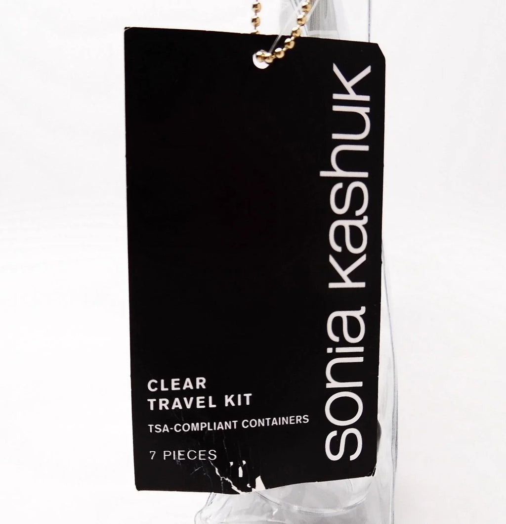 Sonia Kashuk  Travel Makeup Bag Kit, Clear
