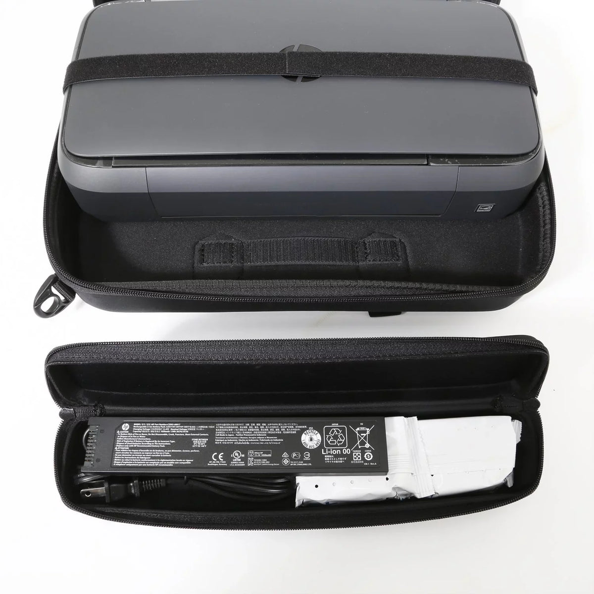 Molded Carrying Travel Bag Storage Case For  Officejet 250 Mobile All-in-One Printer, Portable Carrying Case For  Officejet 250 Case Portable Sleeve Box Bag Travel Case Briefcase Traveling