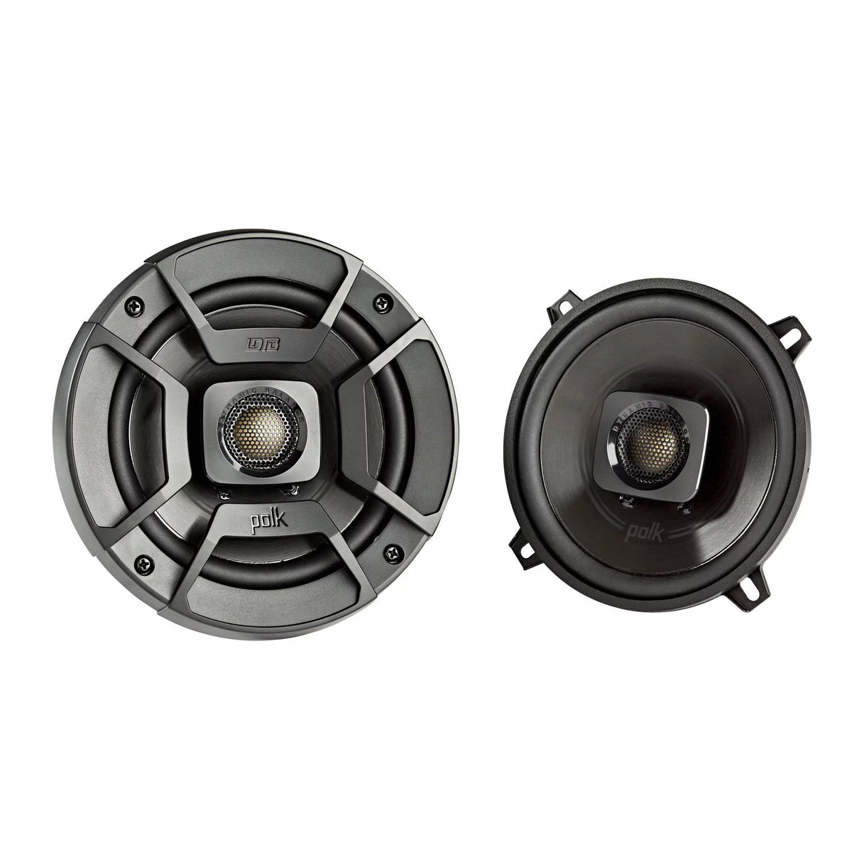 Polk Audio -  Pair Of  6.5" Coaxial and  Pair Of  5.25" Speakers - Bundle Includes 2 Pair